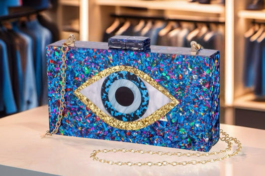 Clutch Purse Nazar - Evil Eye